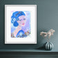 "Forget-me-not"  Fine Art Print - editafieldsart