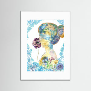 You are beautiful - Framed fine art print on paper
