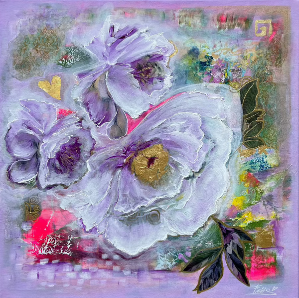 Original art on canvas by Edita Fields
