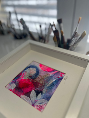 Original mini abstract #4 - editafieldsart