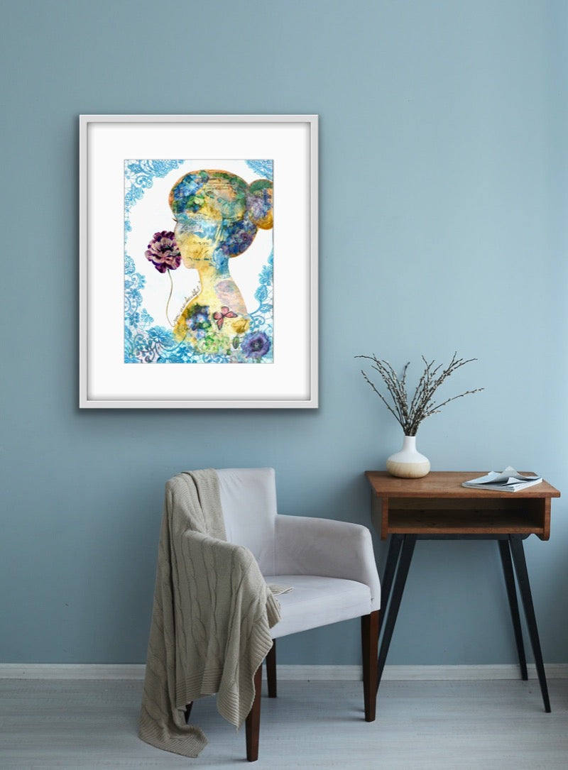 "You Are Beautiful" Fine Art Print - editafieldsart