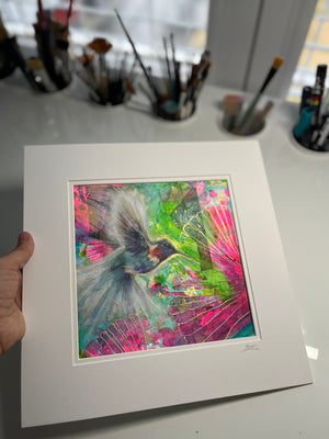 Coming Home - original painting on paper