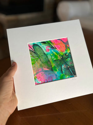 Jungle #1 - Original mini abstract