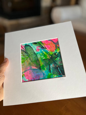 Jungle #1 - Original mini abstract