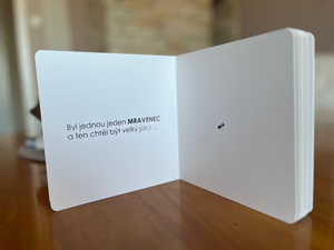 O mravenci, který chtěl být velký jako slon - editafieldsart