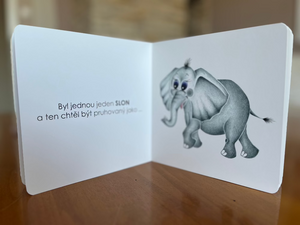 O mravenci, který chtěl být velký jako slon - editafieldsart