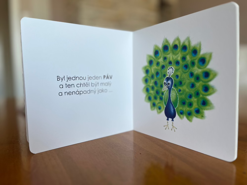 O mravenci, který chtěl být velký jako slon - editafieldsart