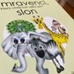 O mravenci, který chtěl být velký jako slon - editafieldsart