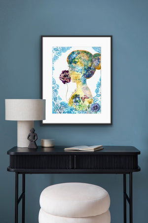 You are beautiful - Framed Fine Art Paper Print