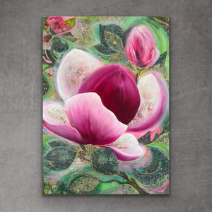 Boundless love I. - Floral Art Canvas Print