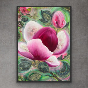 Boundless love I. - Floral Art Canvas Print