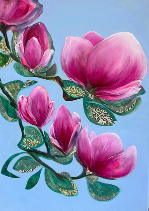 Magnolias by Edita Fields