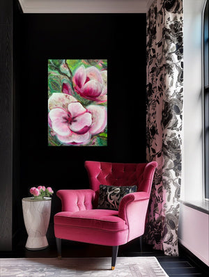 "Boundless love I." print on canvas - editafieldsart