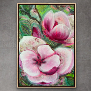 "Boundless love I." print on canvas - editafieldsart