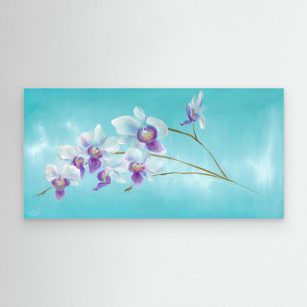 "Freqency of Love I." print on canvas - editafieldsart