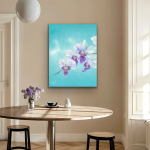 "Frequency of love II." print on canvas - editafieldsart