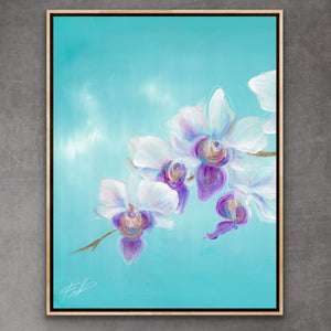 "Frequency of love II." print on canvas - editafieldsart