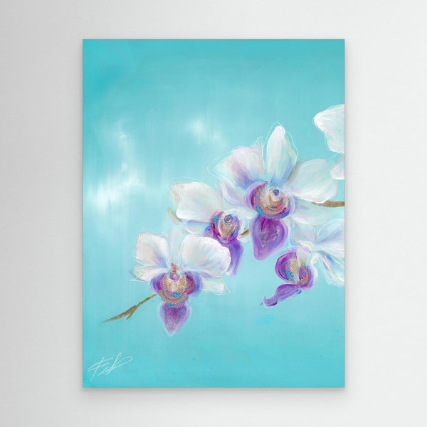 "Frequency of love II." print on canvas - editafieldsart