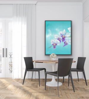 "Frequency of love II." print on canvas - editafieldsart