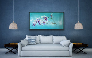 "Frequency of love" original floral art - editafieldsart