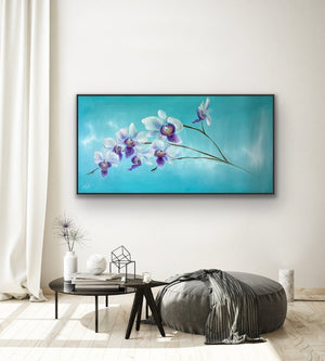 "Frequency of love" original floral art - editafieldsart