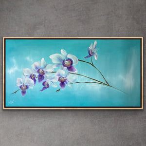 "Frequency of love" original floral art - editafieldsart