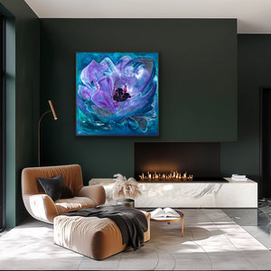 "Imperfection" original painting - editafieldsart