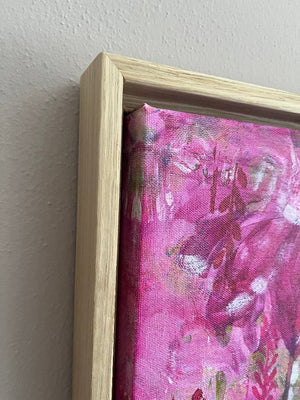 "Into the silence" print on canvas - editafieldsart