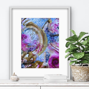 "Life" fine art print on paper - editafieldsart