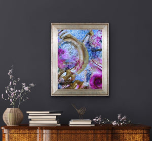 "Life" original abstract art - editafieldsart