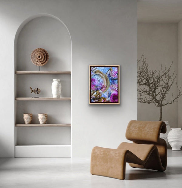 "Life" original abstract art - editafieldsart