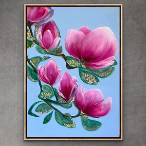 "Love is YOU" original painting - editafieldsart