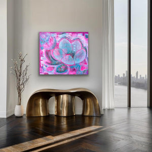 "Love" original floral art - editafieldsart