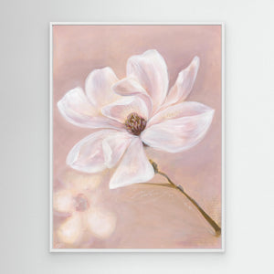Where softness lives - Print on canvas