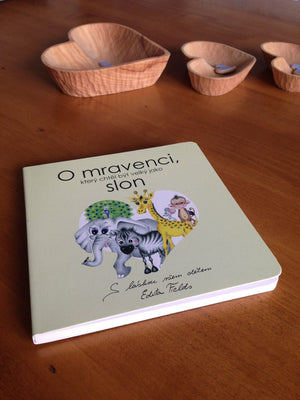 O mravenci, který chtěl být velký jako slon - editafieldsart