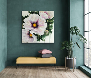 "Poppies I." original floral art - editafieldsart