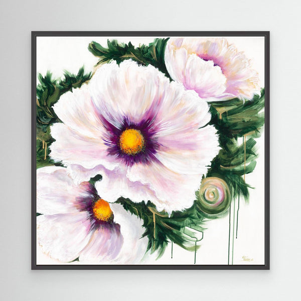 "Poppies I." print on canvas - editafieldsart