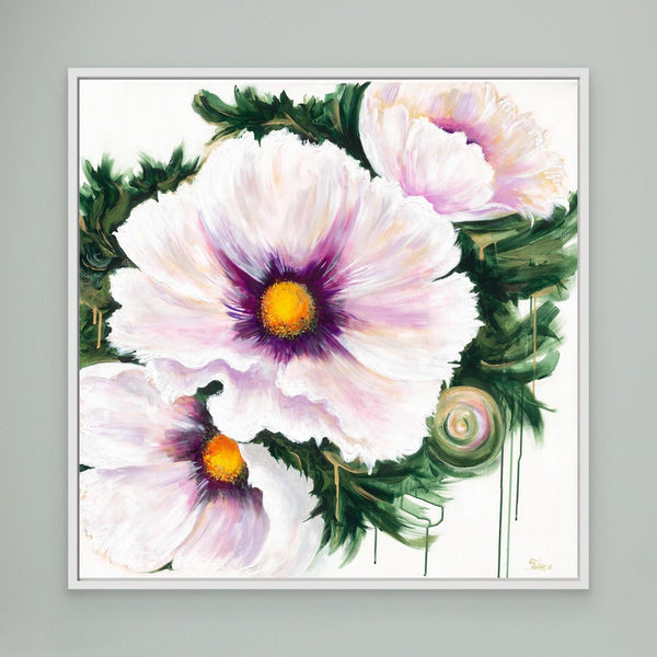 "Poppies I." print on canvas - editafieldsart