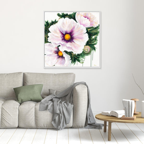"Poppies I." print on canvas - editafieldsart
