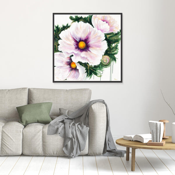 "Poppies I." print on canvas - editafieldsart