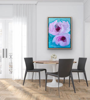 "Reflection" original floral art - editafieldsart