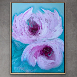 "Reflection" original painting - editafieldsart